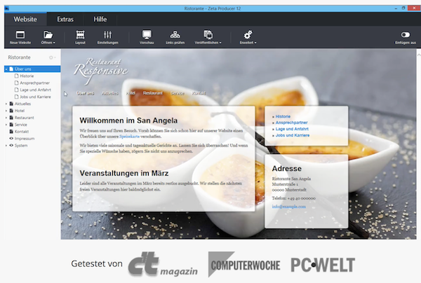 Zeta Producer Software